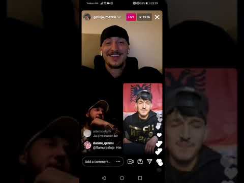 LIVE- Mozzik Getinjo me akrepin dhe dr.msusin