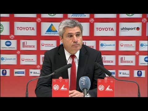 Conférence de presse Valenciennes FC - ESTAC Troyes (2-1) / 2012-13