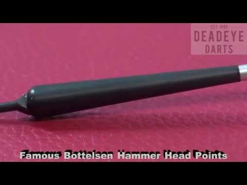 Bottelsen GT Hammer Head Black 24 gram Tungsten Darts