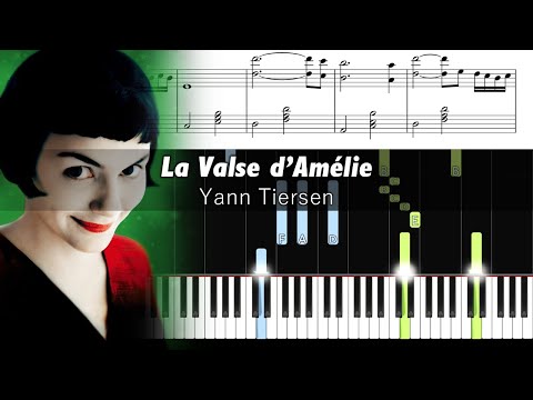 Videoclip de La Valse d'Amélie (Version piano) — Yann Tiersen