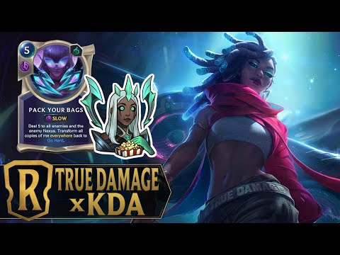 TRUE DAMAGE x KDA x SPOOKY KARMA - New Senna Karma Go Hard Deck - LOR Beyond The Bandlewood - Ranked