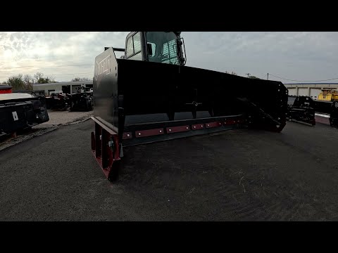 Virnig SWP120 Snow Pusher Attachment - heavy duty snow removal option without hydraulics=less repair