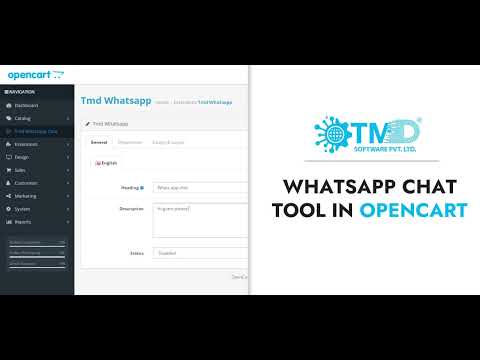 TMD OpenCart Whats App Chat Module
