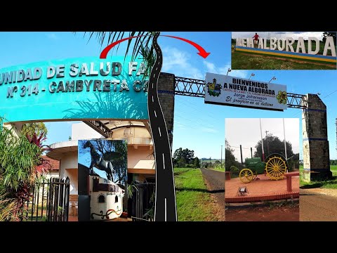 106 De Cambyretá a Nueva Alborada, Itapúa, Paraguay
