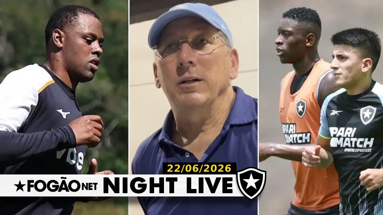NIGHT LIVE | John Textor recupera poderes políticos na SAF Botafogo; elenco se reapresenta no Lonier