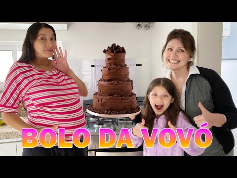 ★ VOVÓ E MASUDINHA FIZERAM UM BOLO PARA ISADORA ★