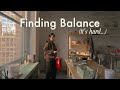 Finding Work-Life Balance as an Artist 🍐| nyc studio VLOG