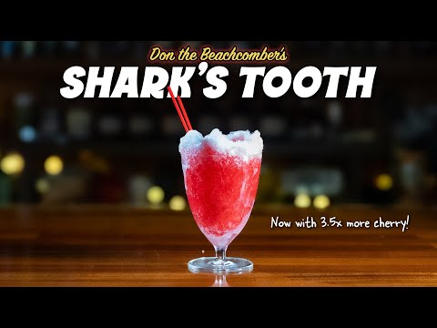The Tiki Drink that Bites Back! The Shark's Tooth