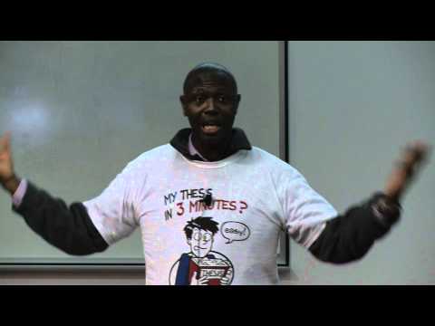 2011 Deakin University - Three Minute Thesis (3MT) - Toni Aburime