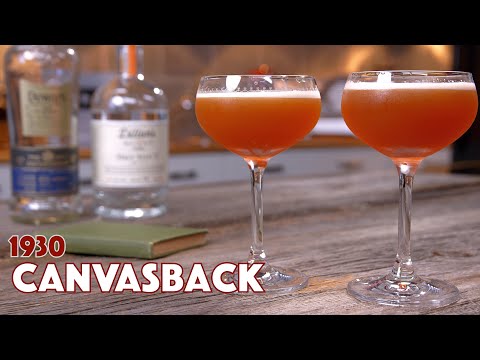 1930 Canvasback Whisky Cocktail - Cocktails After Dark - Glen And Friends Cooking