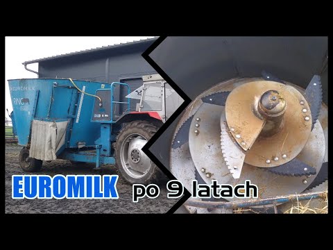Wóz Paszowy EuroMilk RINO 8m3-Moja Opinia po 9 latach użytkowania.