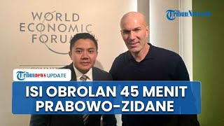 Seskab Teddy Beberkan Obrolan 45 Menit Prabowo-Zidane, Targetkan Sepak Bola Indonesia Maju