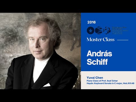 Sir András Schiff Piano Master Class 2016 - Yuval Chen