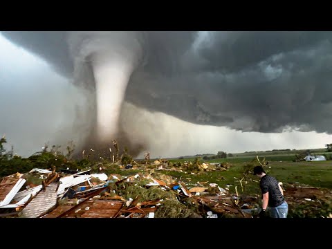 Tornado Destroys Family's Home In Front of Me