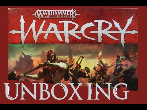 Warcry Starter Set Unboxing | Warhammer | Age of Sigmar