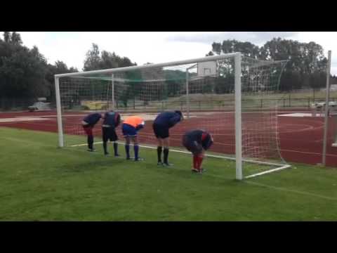 Trainingslager Weißig (Dresden) -  Gaudi beim Training, denn Strafe muss sein II