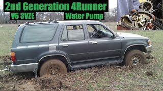How To Replace a Water Pump on a Toyota 4runner V6 3VZE 1988-1995