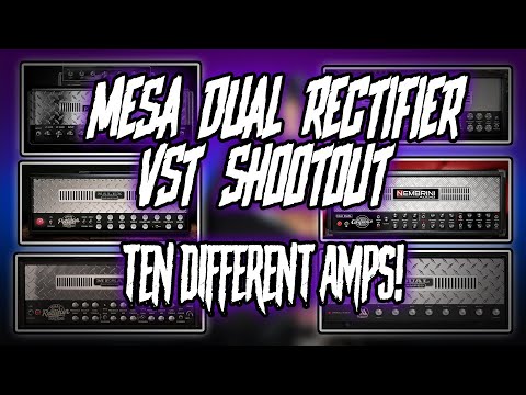 MESA DUAL RECTIFIER VST SHOOT OUT! - 10 different VSTs compared!