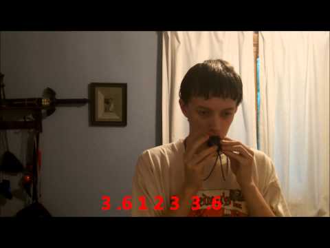 4-Hole Ocarina Tutorial - The song of storms