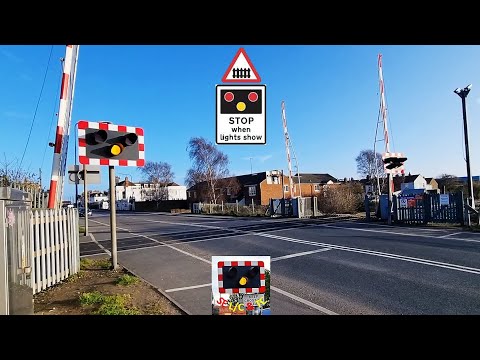 Felixstowe Beach Level Crossing, Suffolk
