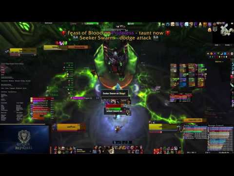 Under Reprisal vs Tichondrius Mythic Belgas druid tank PoV