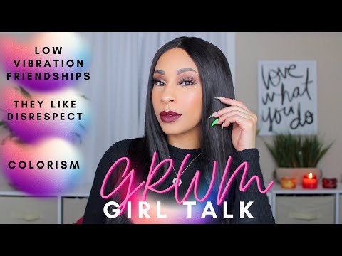 Chit Chat GET READY WITH ME For A DATE - Let's Talk About COLORISM & CHEATERS, GRWM Full Face Makeup