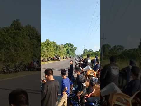 Liaran di pantai batu berigak Bangka belitung