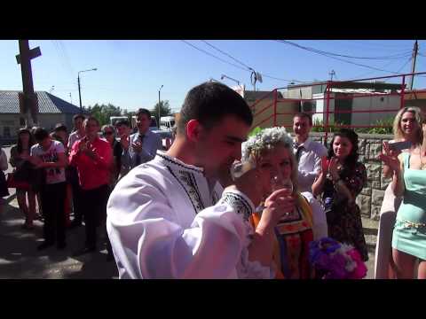 В Воронеже влюблённые устроили свадьбу в украинском стиле с веночками и горилкой