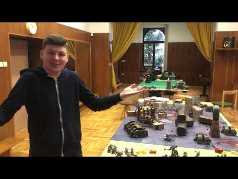 Warhammer 40k CZ Narrative 1/3 Alpha Legion vs Grey Knights battlereport CZ language