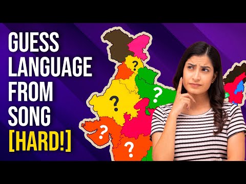 Guess the Indian Language from the Song Challenge [HARD VERSION!]
