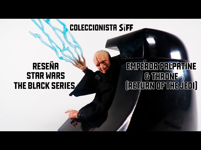 Vídeo relacionado con Star Wars The Black Series Emperor Palpatine & Throne Return of The Jedi Figura de acción Coleccionable de 6 Pulgadas (Exclusivo de Amazon)