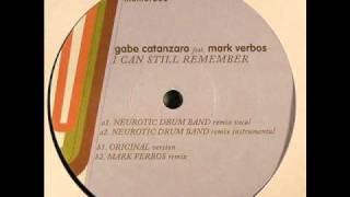 gabe catanzaro feat. mark verbos - I Can Still Remember
