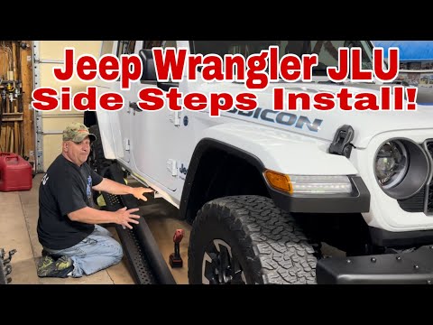 Jeep Wrangler JL | How to Install Side Steps Running Board
