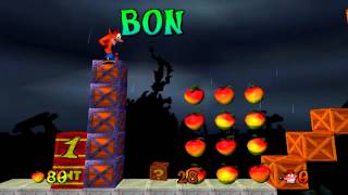 Crash Bandicoot 2: Cortex Strikes Back 100% Walkthrough HD - Part 26: Ruination