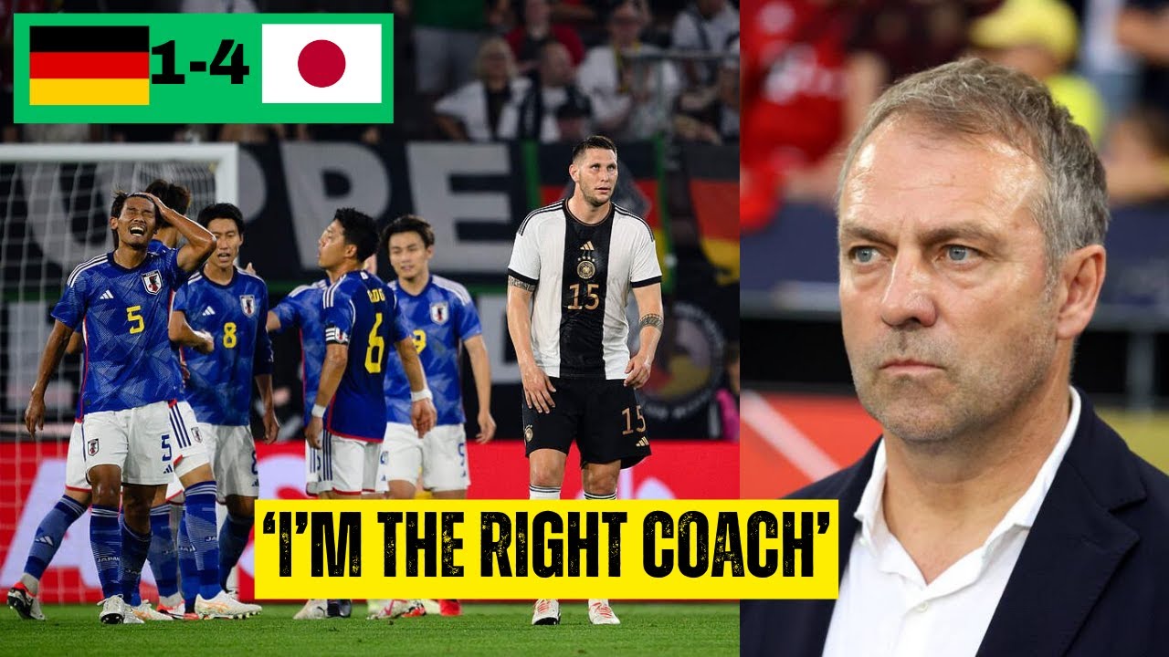 Hansi Flick: I'm the Right Coach For Germany, After 4-1 Defeat by Japan