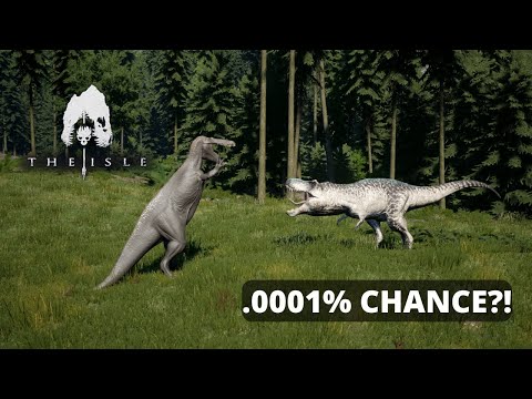 LUCKIEST Sucho vs Rex 1v1 EVER!  - NO LEG BREAK?! - The Isle Legacy - (River Den Server)