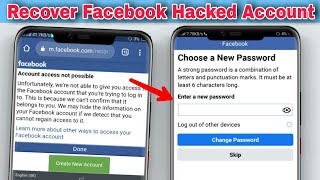 Recover Facebook Account Without Email And Password 2021 | How To Recover FB ID Password New Trick 🔥