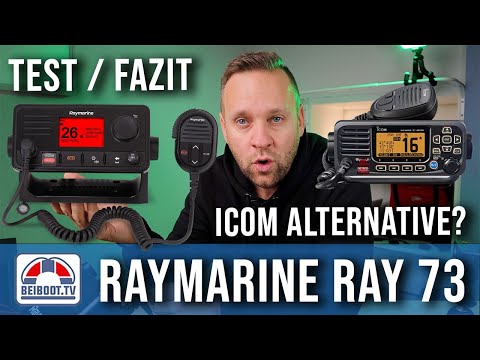 Raymarine Ray73 VHF marine radio AIS NMEA2000 Axiom Plotter ICOM Boat Network Seatalk