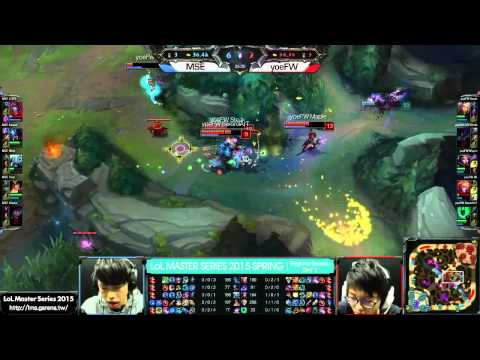 [Highlights] Midnight Sun vs yoe Flash Wolves LMS Spring 2015 W1D3 MSE vs yoeFW