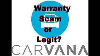 🚘📄Carvana Warranty. Scam Legit
