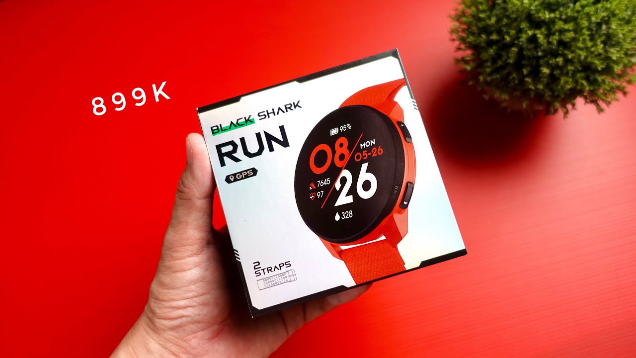 DIEM2 NONGOL BLACKSHARK RUN - Unboxing First impresion (lebih murah dari Suunto Run)