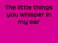 Billy Gilman - Little Things (Lyrics)