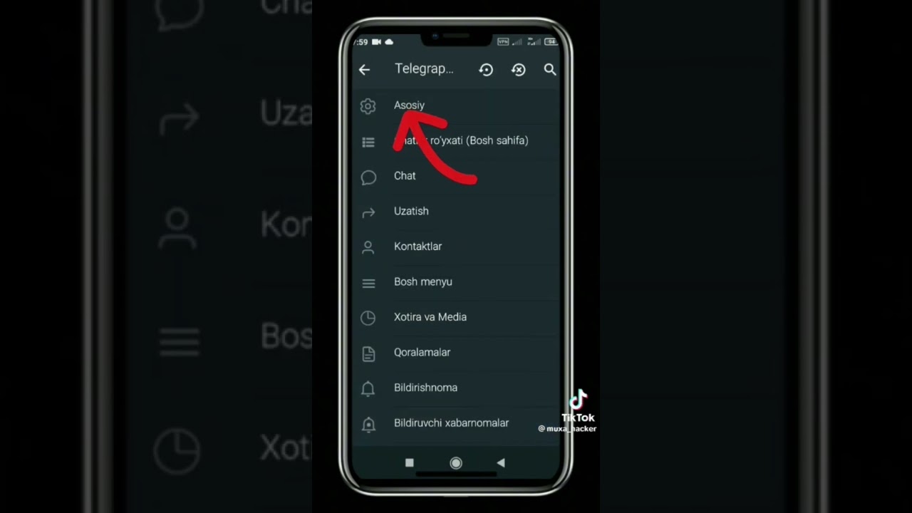 Telegram Sirlari 3 Qism