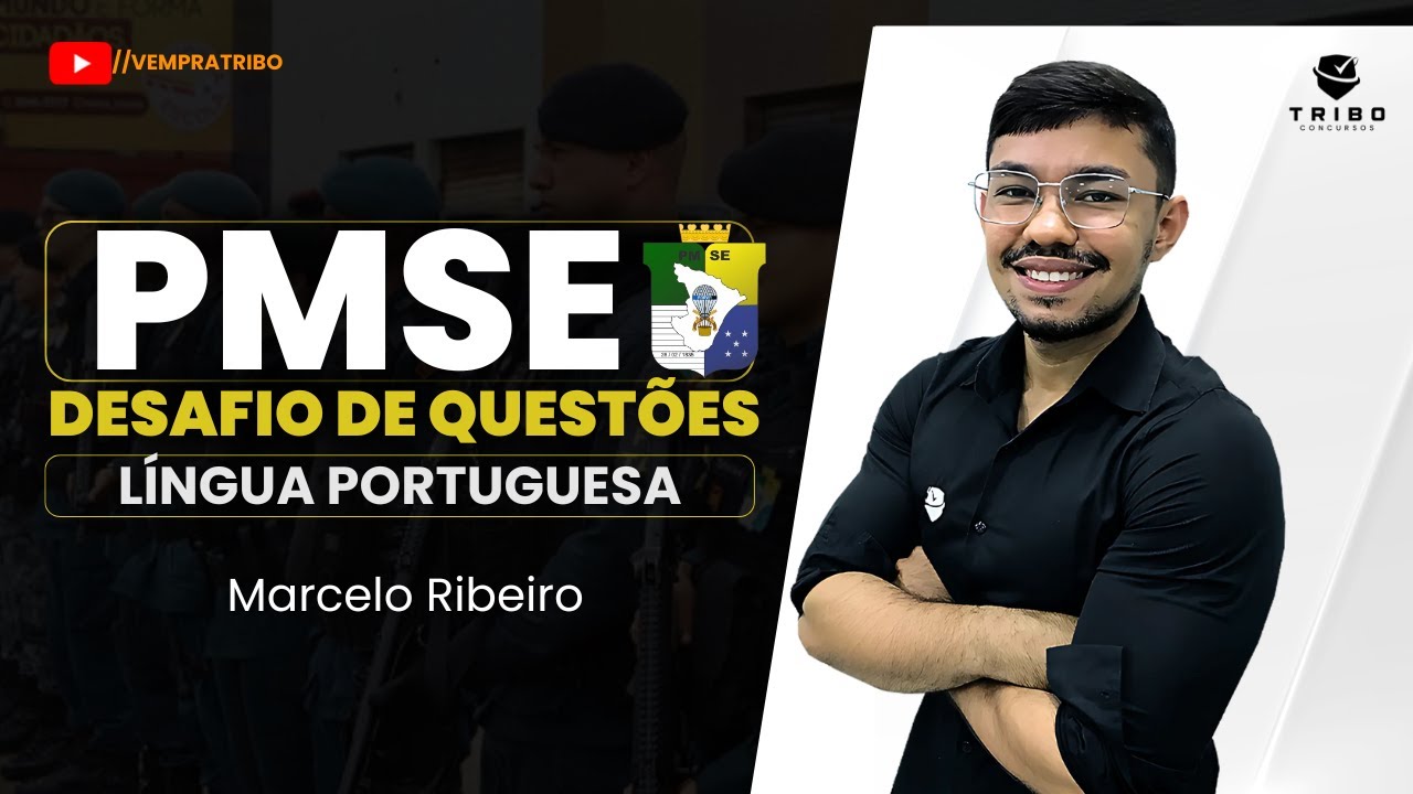 PMSE: DESAFIO DE QUESTÕES | Língua Portuguesa - Prof. Marcelo Ribeiro.