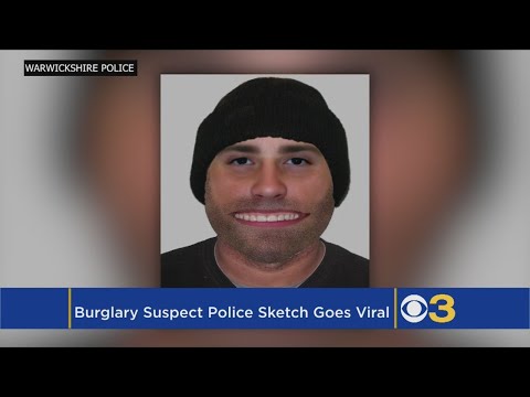 Bizarre Police Sketch Of Burglary Suspect In England Goes Viral