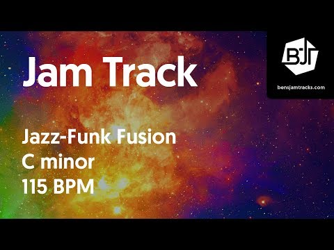 Jazz-Funk Fusion Jam Track in C minor "Wayfarer" - BJT #27