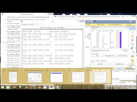 CCNA 4 Packet Tracer Activity 5.1.2.6 solution