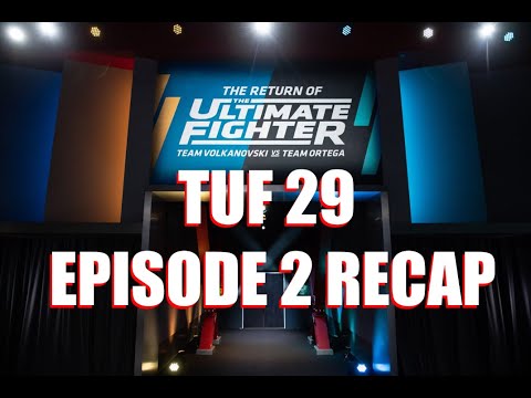 The Ultimate Fighter (TUF) Season 29 Episode 2 Recap