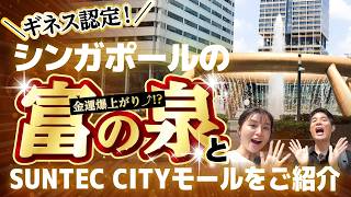 【ギネス認定!】運気爆上がり!?富の泉とサンテックシティモール