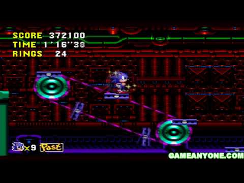 Sonic CD - Metallic Madness Zone Act 1